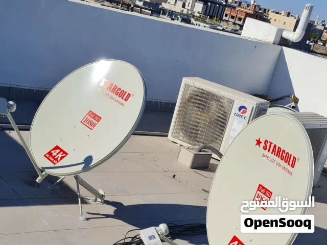 صيانة الستالايت ( الدش )  وضبط جمع الأقمار الصناعية وتركيب الشاشات وبرمجتها  في صنعاء .