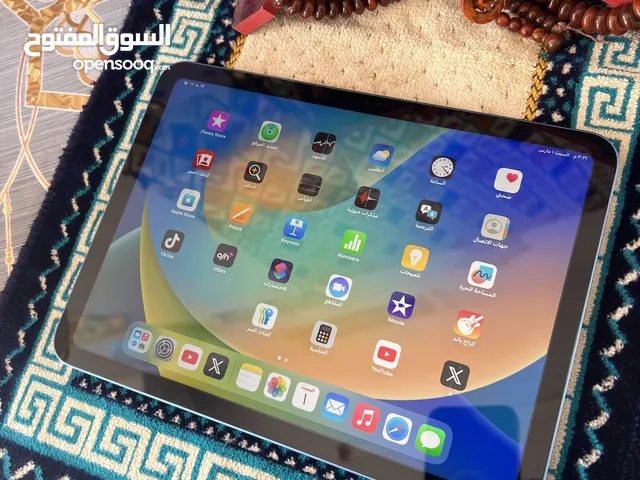 ايباد الجيل 10 + 256GB + بدون ولا خدش استخدام بسيط