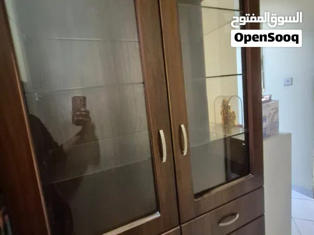 Large Kitchen Storage Unit - Clear Glass Doors, Drawers, Immaculate - AED 1,500  Al Nahda 2 Dubai