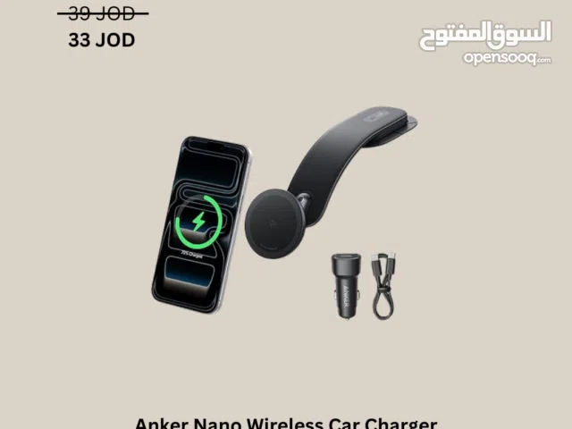Anker Nano Wireless Car Charger (Magnetic, Detachable Pad) -NEW -MEGAByte