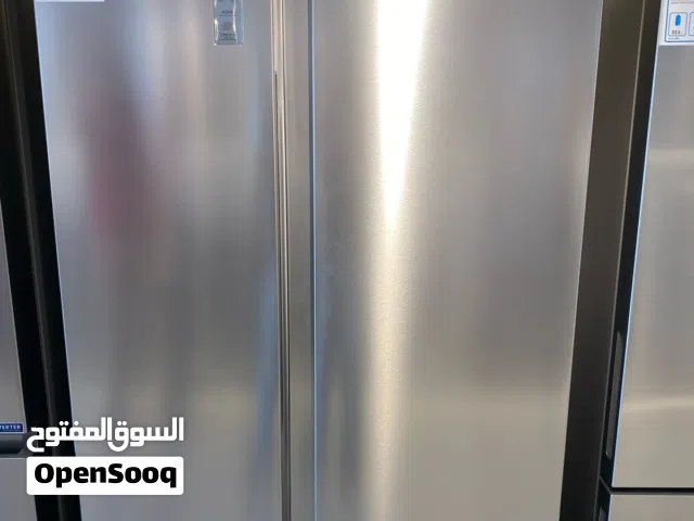 عرض نااار على ثلاجه هايسنس سايد باي سايد سلفر ستاتلس ستيل 508 لتر صافي