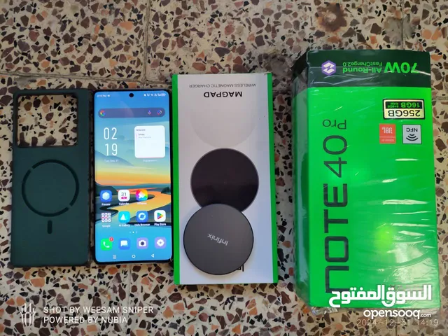 Infinix Note 40 Pro 256 GB in Baghdad