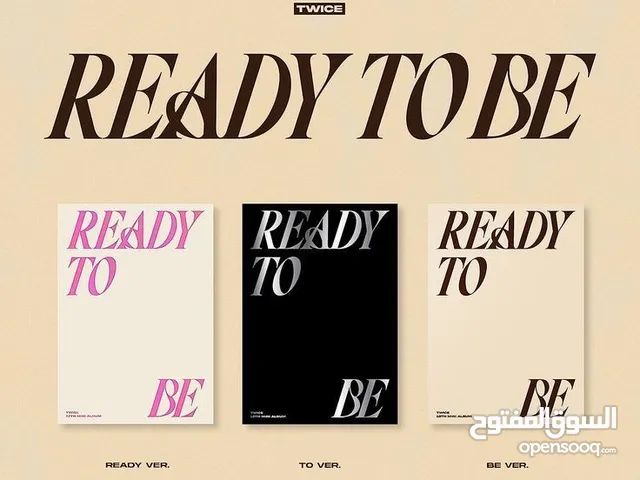 البوم موسيقي توايس ريدي تو بي ready to be النسخة السوداء والوردية