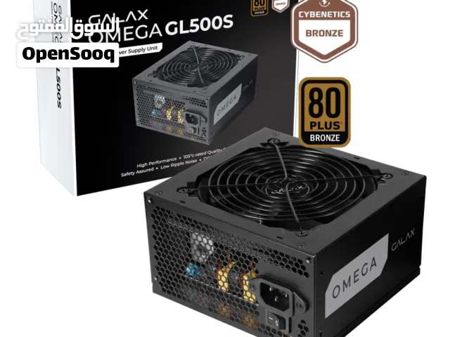باور سبلاي مزود طاقه جيمنج GALAX BY FSP OMEGA GL500S 500W 80+ BRONZE GAMING POWER SUPPLY