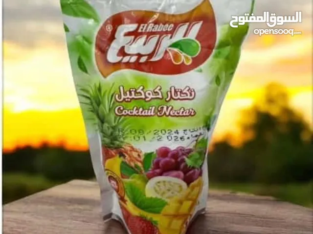 عصير نكتار مصري100%للمقاصف والبقاله والمطاعم والتصدير وتجار الجملة