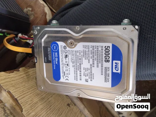 هارد ديسك كمبيوتر او كاميرات حجم 500