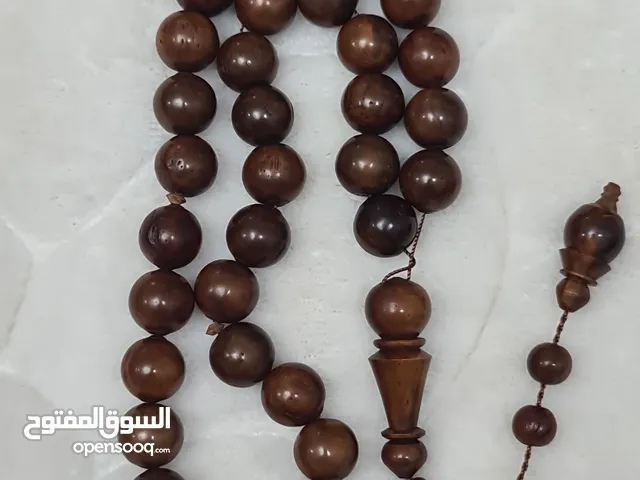 تحفة لهواة المسابيح - مسباح كوك قديم أصلي طبيعي 69غ / 33 خرزة