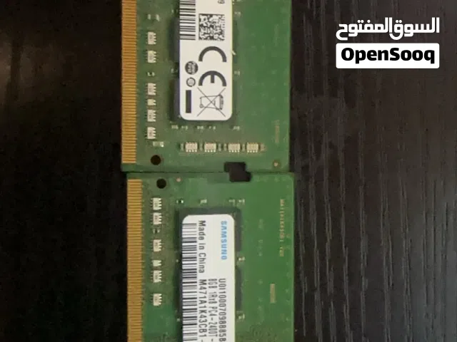 Ddr4 قطعتين من شركه سامسونج