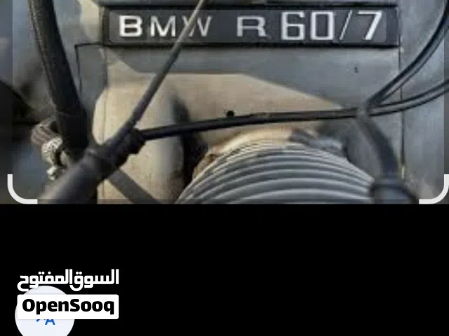 إعلان دراجة BMW الكلاسيكية – R60/7 موديل 1977 شركة بايريش موتورينفيركي – ميونيخ صُنِعَت في ألمانيا ن