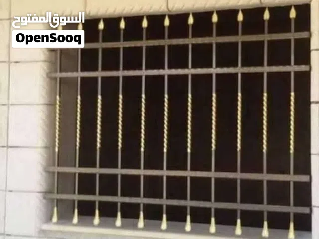 تفصيل جميع انواع الحديد وصيانتها ابواب شبك مظلات دربزينات