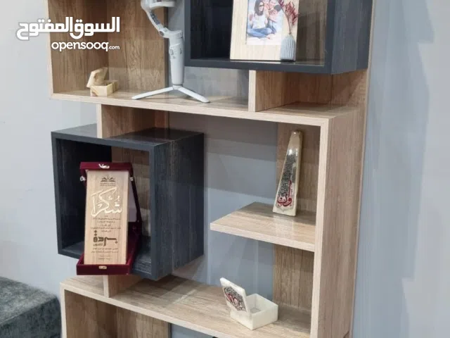 رفوف حائط ديكورية عصرية صناعة خشبية عالية الجودة