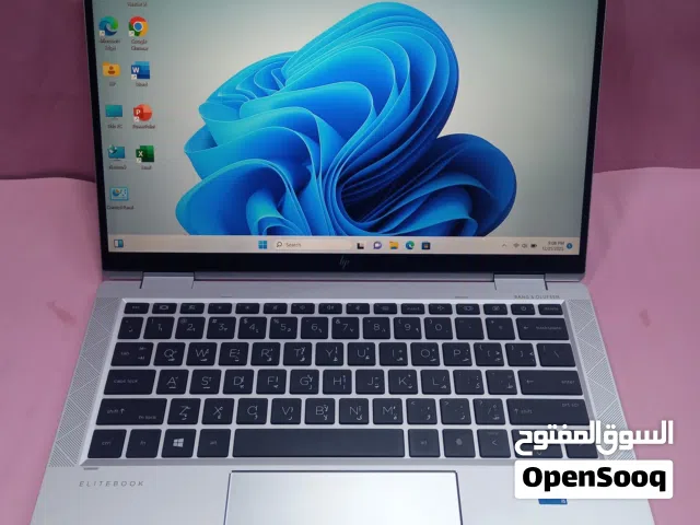 HP ELITEBOOK 1030-G8  X360 TOUCH SCREEN CORE i5- 1145G7 2.61GHZ SPEED 11th GENERATION 16GB RAM DDR-4