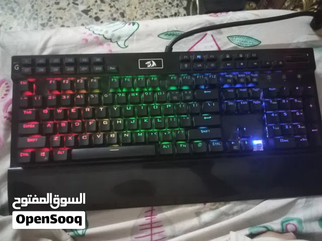 كيبورد ميكانيكي من شركة Red Dragon Gaming شغال شرط على فحص