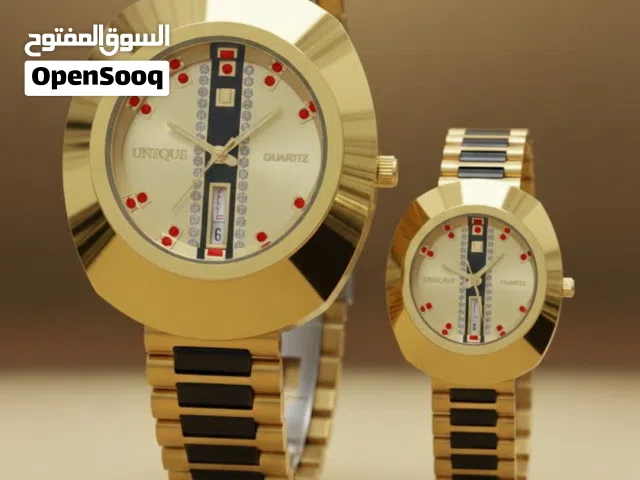 تتوفر معنا ساعات رادو فضي وذهبي رجالي نسائي مع بعض مختلف الوان جديده