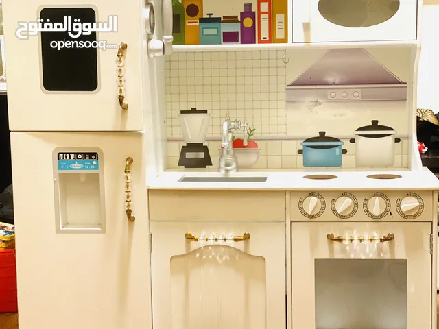Wooden Play Kitchen For Toddlers & Kids