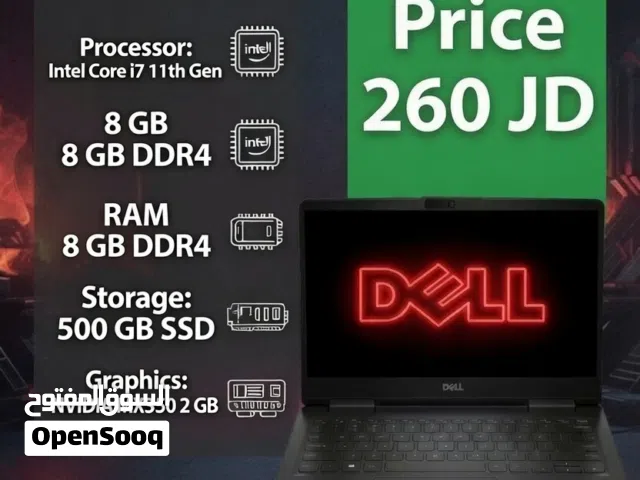 Dell Vostro مواصفات قوية i7 جيل 11 MX330 SSD سعر مناسب