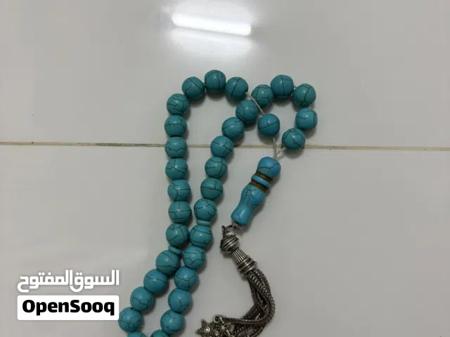 للبيع مسباح جميل حجر عقيق فيروز مع لون و تمليكه جميلة ، التفاصيل تحت ...