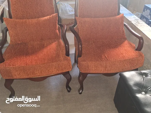 طقم جلوس اربع كراسي زان تنجيد جديد
