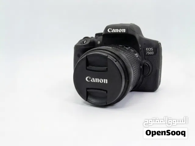 Canon 750D with 3 Batteries