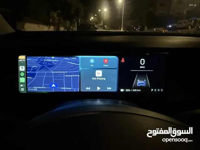 شاشة عدادات تسلا موديل3/y تدعم كارب بلي واندرويد اوتو