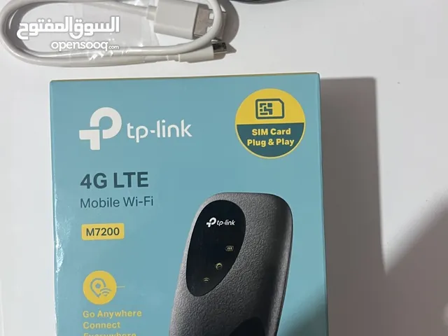 جهاز ماي فاي كالجديد m7200 Tp Link Mifi استخدام اسبوع فقط، مفتوح للعمل مع جميع شركات الاتصال.