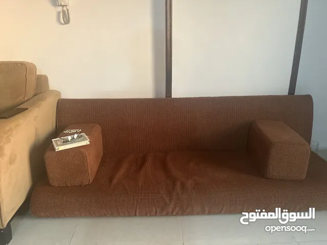 Brown Diwaniya with 2 Cushions - 