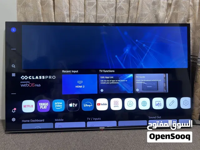 LG 65-inch Smart TV (webOS Hub) - Excellent Condition