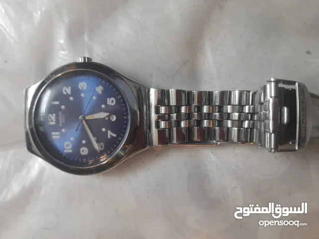 ساعة يد رجالي سواتش الاصليه جديده لابيع
