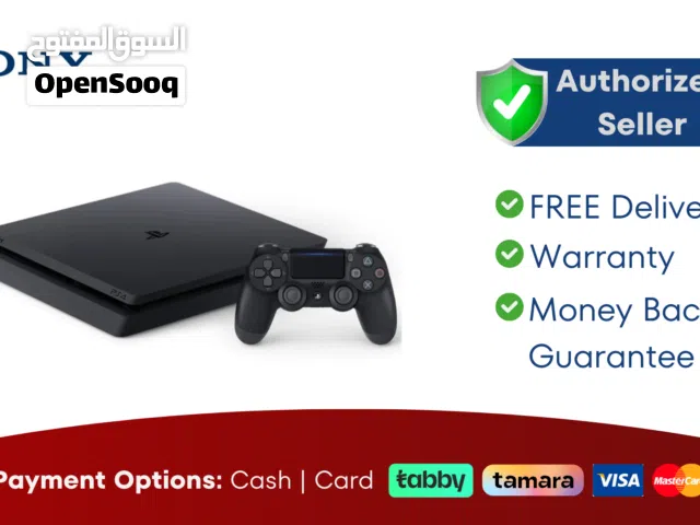 Sony PlayStation 4 - Slim - 500GB - Black