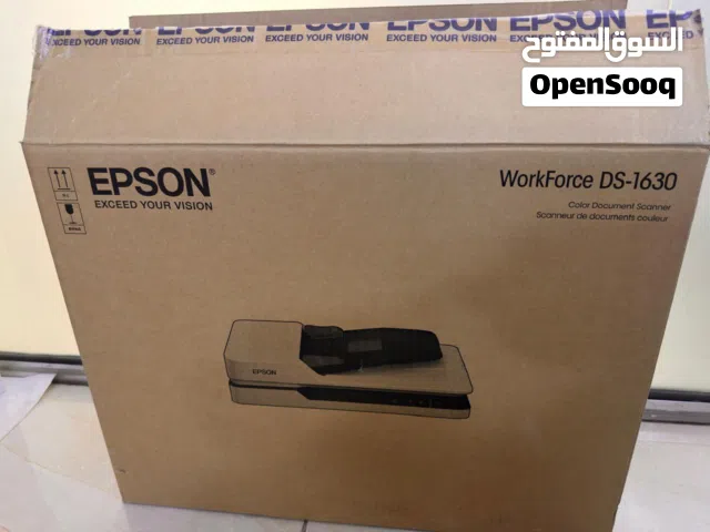 سكانر epson DS-1630 بحاله الوكاله استعمل اقل من شهر