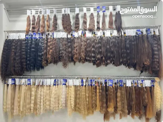 وصلات شعري طبيعي كل الألوان و طول