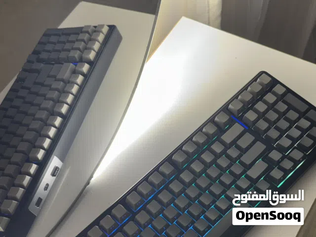 كيبورد aula F99 يستغل 3 انماط 2.4G بلوتوث وكيبل يشغل جميع المنصات (جديد غير مستعمل)