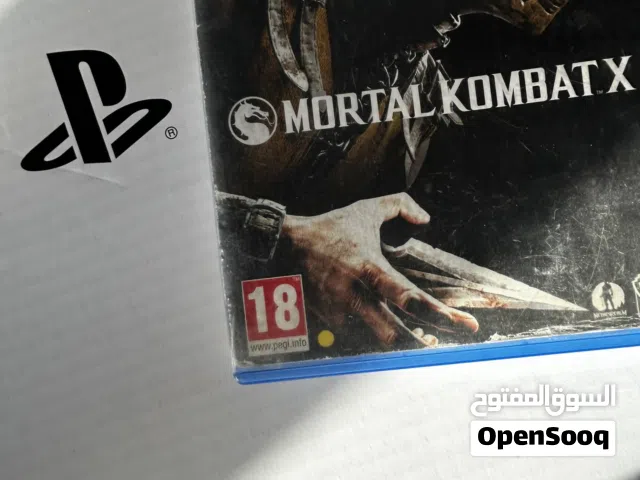 دسكة Mortal kombat X (PS4) للبيع او للتبديل  اقرا الوصف
