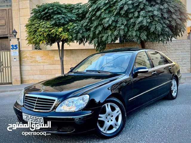 مرسيدس S350 لارج موديل 2005 وارد وصيانة الشركة مالك اول عداد 100 الف كيلو بحالة الوكالة