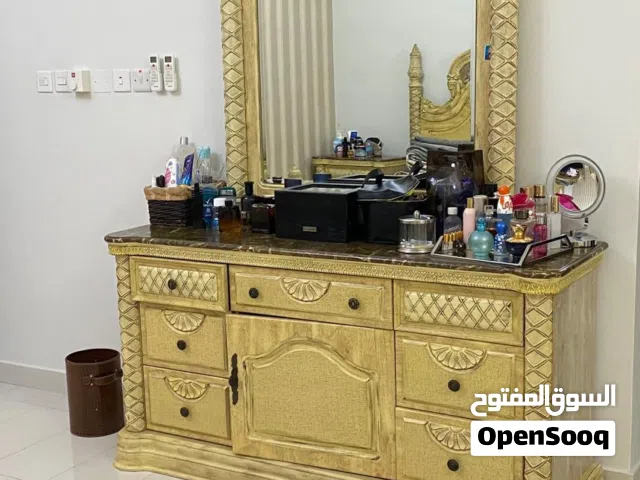Luxury Bedroom Set – Bed, Wardrobe, Dresser with Mirror & Side