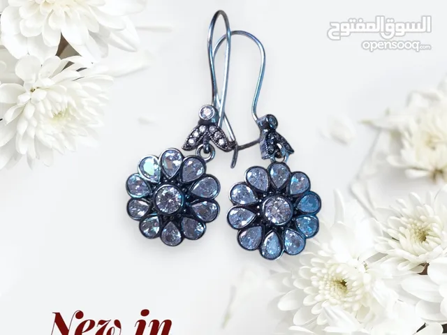 حلق فضة 925