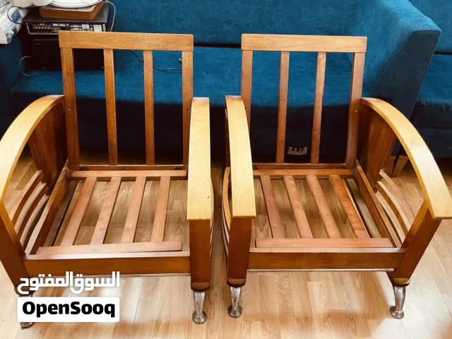 Wooden arm chair