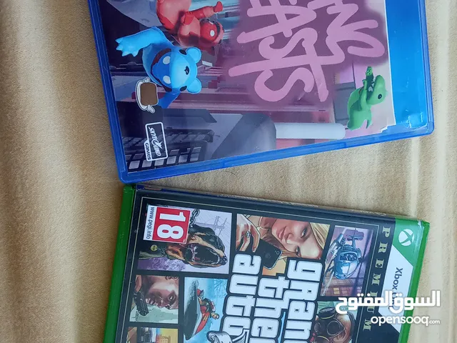 ps4 gang beasts and xbox one gta for sale