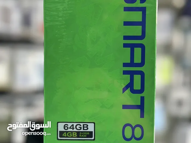 جهاز انفنكس smart 8 بأفضل سعر في المملكة جديد كفالة الوكيل الرسمي سنة