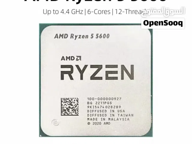 معالج ryzen 5 5600 مستعمل قابل للتفاوض