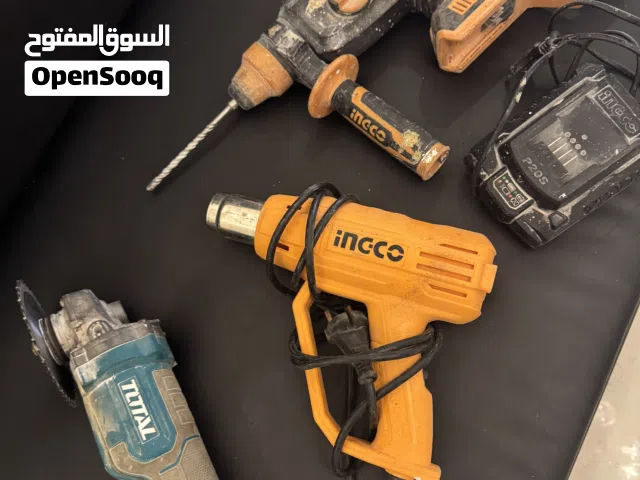 صاروخ شحن نوع توتال ودرل حفر وتكسير انجو وسشوار حرارة