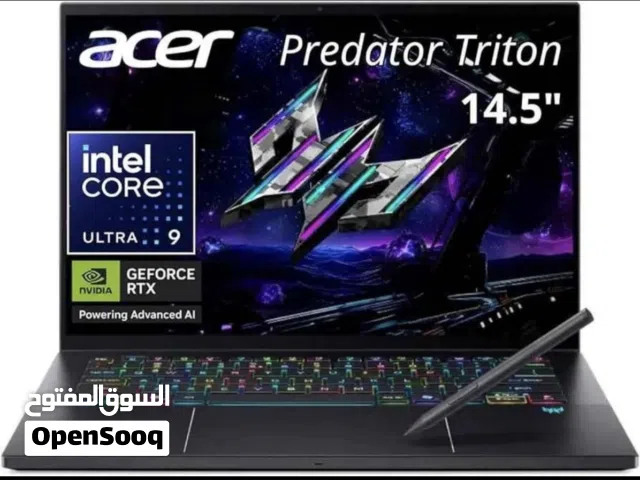 Acer Predator Triton اصغر جهاز جيمنج بالعالم 14 انش واقوى اداء