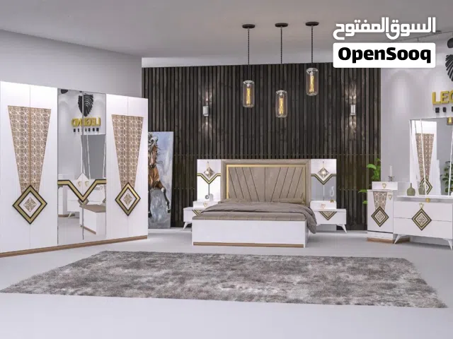 غرف نوم تركي 10 قطع شامل التركيب والدوشق الطبي مجاني