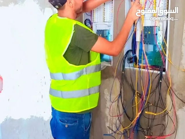 كهربائي منازل داخل جدة اصلاح وتشطيب وتأسيس جميع أنواع الكهرباء