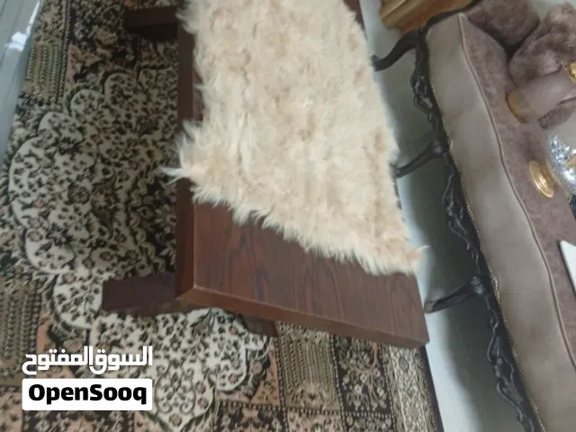 طاولة وسط الخشب زان مع 4 كراسي