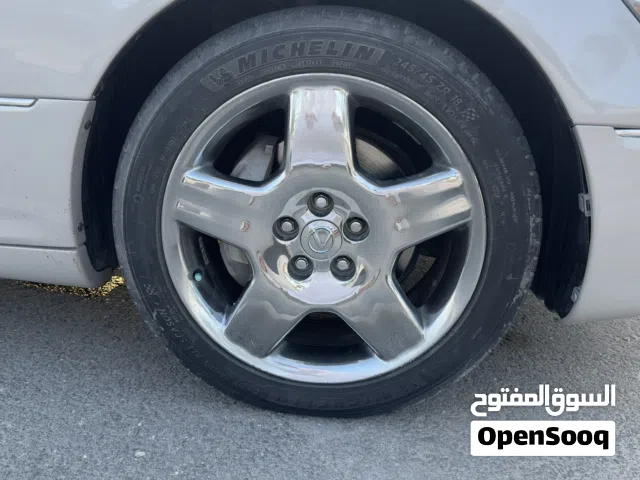 رنجات لكزس 430 نجمة أصليات كروم وكاله4 حبات original Lexus rims chrome 4 piece size 18