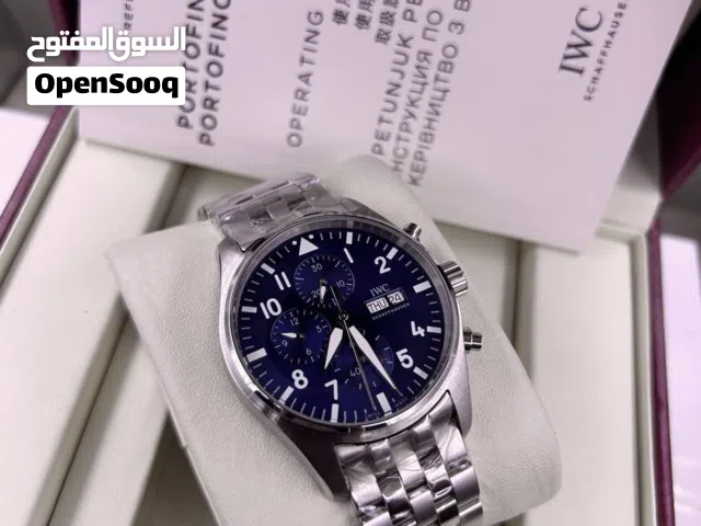 IWC Schaffhausen Pilot’s Watch Chronograph Automatic – Blue Dial Stainless Steel Bracelet