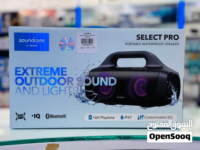 Anker Soundcore Select Pro Portable Water Proof Speaker   أنكر ساوند كور سيليكت برو مكبر صوت محمول