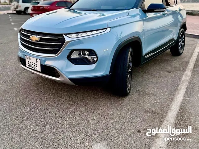 Chevrolet Grove model 2023 blue suv have screen economy car شيفروليه جروف لون ازرق موديل حديث شاشة