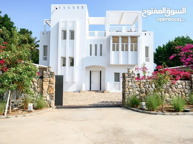 Luxurious 5BR beachfront Villa with private pool and Marina access available for Sale in Jebel Sifah